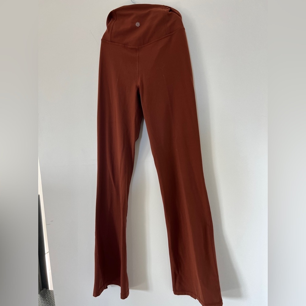 Athleta Rust Flare Pants Small - Picture 7 of 8